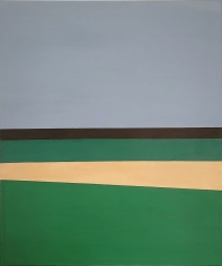 ©Mona Radziabari - Less is enough, Acrylic on canvas, 60 x 50 cm, 2023